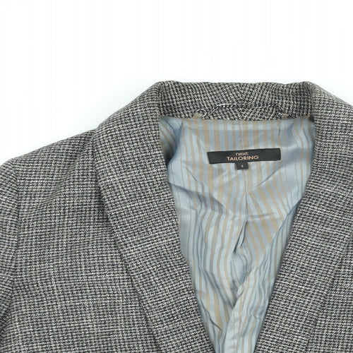 NEXT Womens Grey Jacket Blazer Size 6 Button