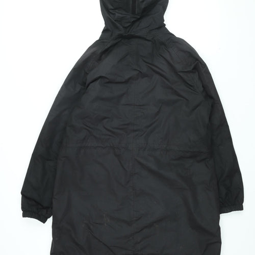 Trespass Womens Black Rain Coat Coat Size 10 Zip
