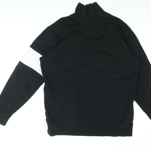 Calvin Klein Mens Black Cotton Pullover Sweatshirt Size L - Calvin Klein Jeans