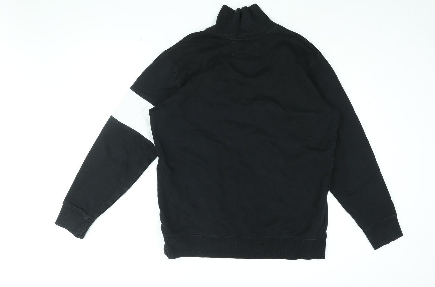 Calvin Klein Mens Black Cotton Pullover Sweatshirt Size L - Calvin Klein Jeans