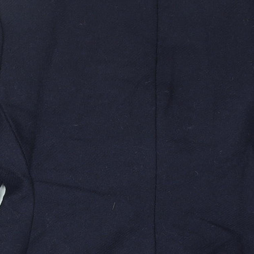 Boden Womens Blue Jacket Blazer Size 8 Button