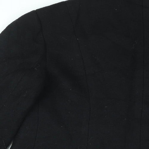 Viyella Womens Black Floral Jacket Size 8
