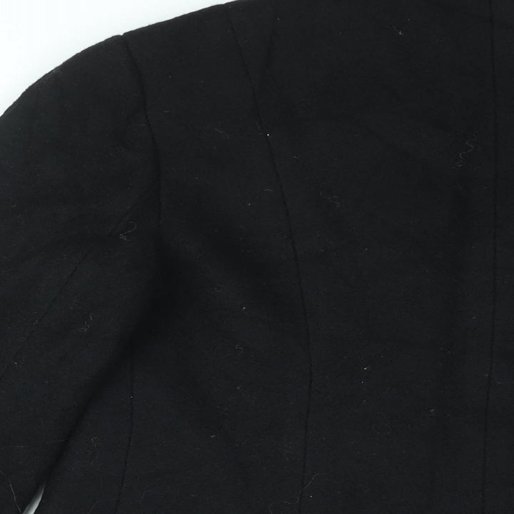 Viyella Womens Black Floral Jacket Size 8