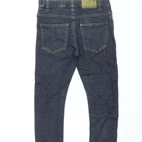 NEXT Boys Blue Cotton Skinny Jeans Size 10 Years L25 in Regular Zip