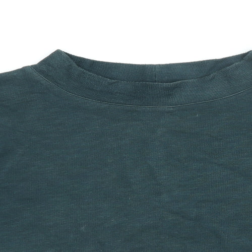 Toast Womens Green Cotton Pullover Sweatshirt Size XS Pullover