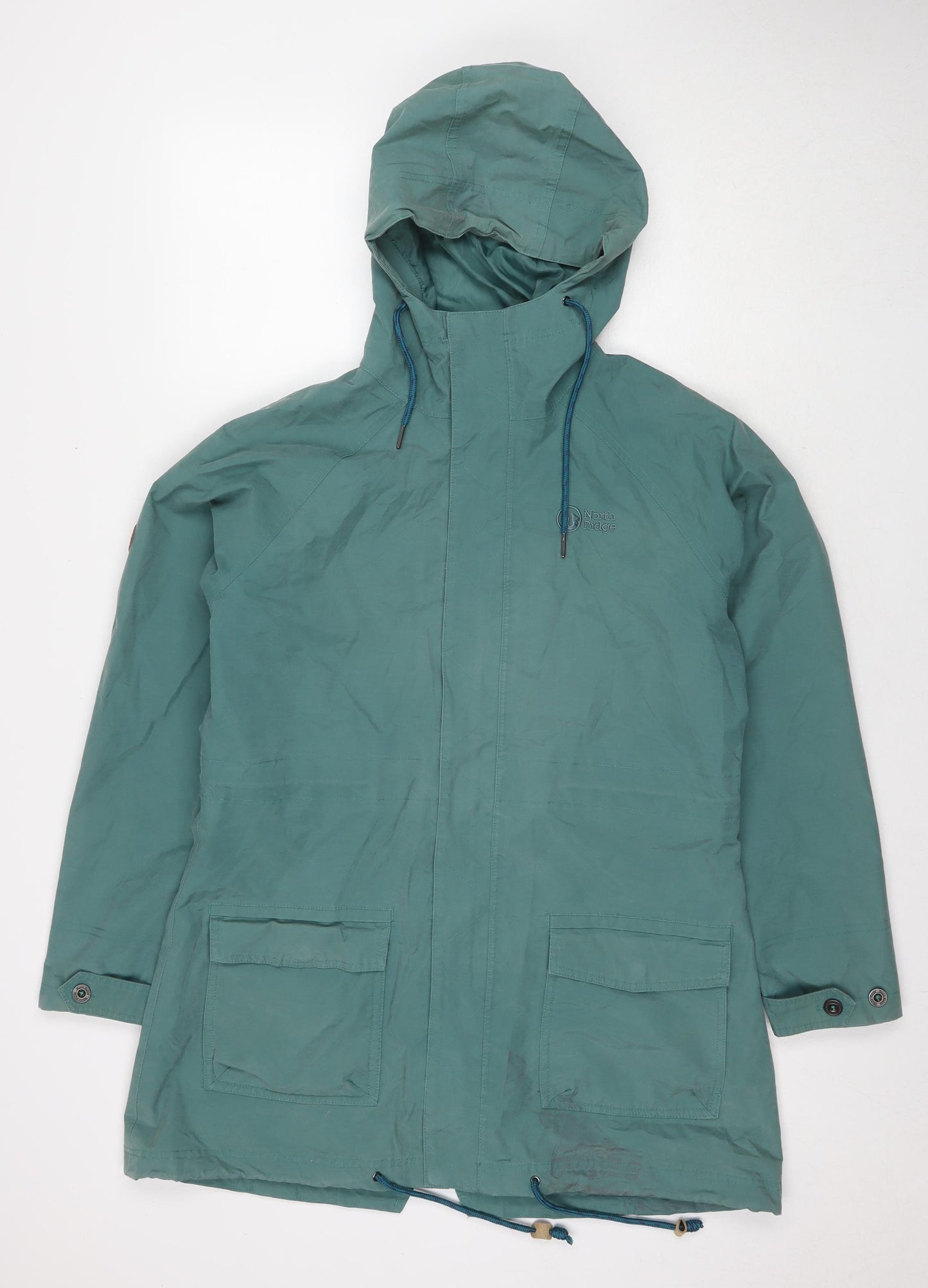 North Ridge Womens Blue Jacket Size 14 Zip