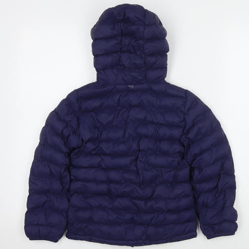 Mountain Warehouse Boys Blue Jacket Size 7-8 Years Zip