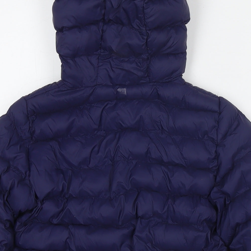 Mountain Warehouse Boys Blue Jacket Size 7-8 Years Zip