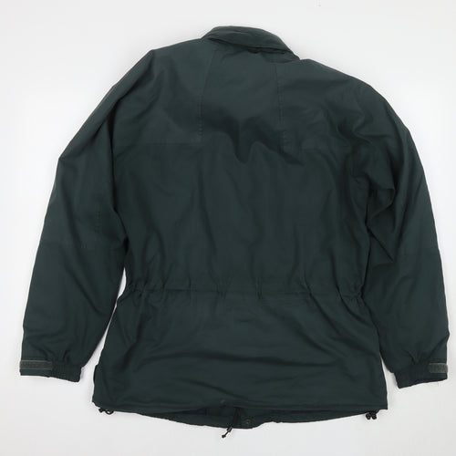 Peter Storm Mens Green Parka Jacket Size M Zip