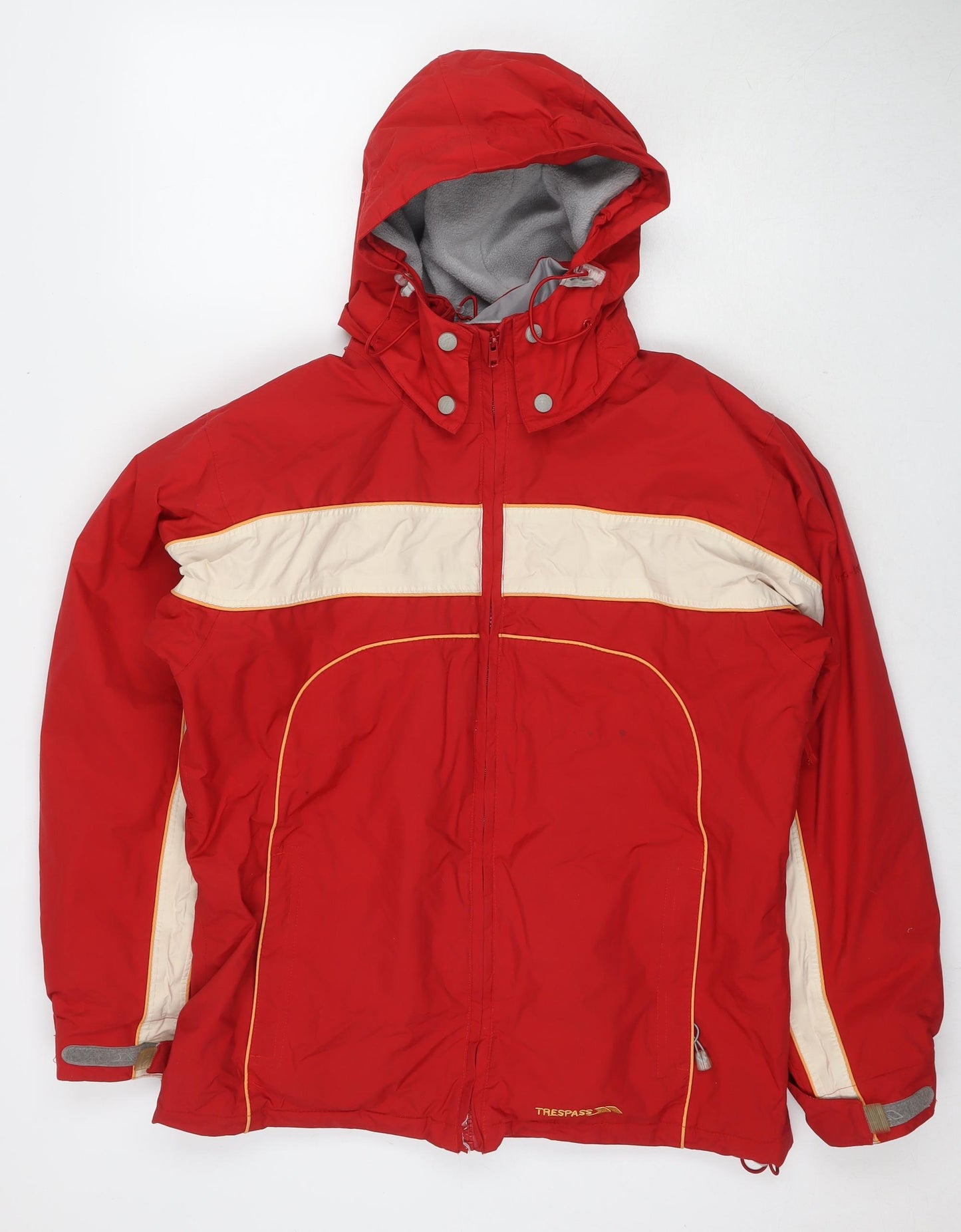 Trespass Womens Red Ski Jacket Jacket Size 12 Zip