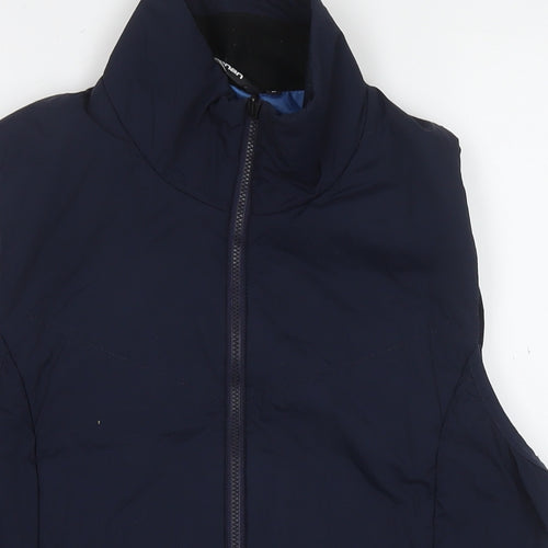 Rohan Womens Blue Gilet Waistcoat Size M Zip