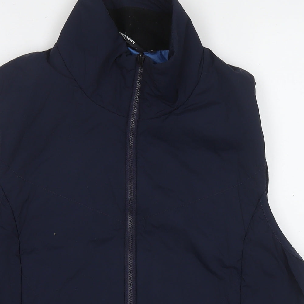 Rohan Womens Blue Gilet Waistcoat Size M Zip