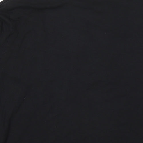 Vodafone Mclaren Mens Black Bamboo T-Shirt Size M Round Neck - Mercedes