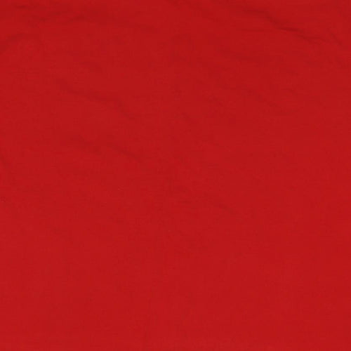 Liverpool FC Mens Red Cotton T-Shirt Size L Round Neck - The Fab Five