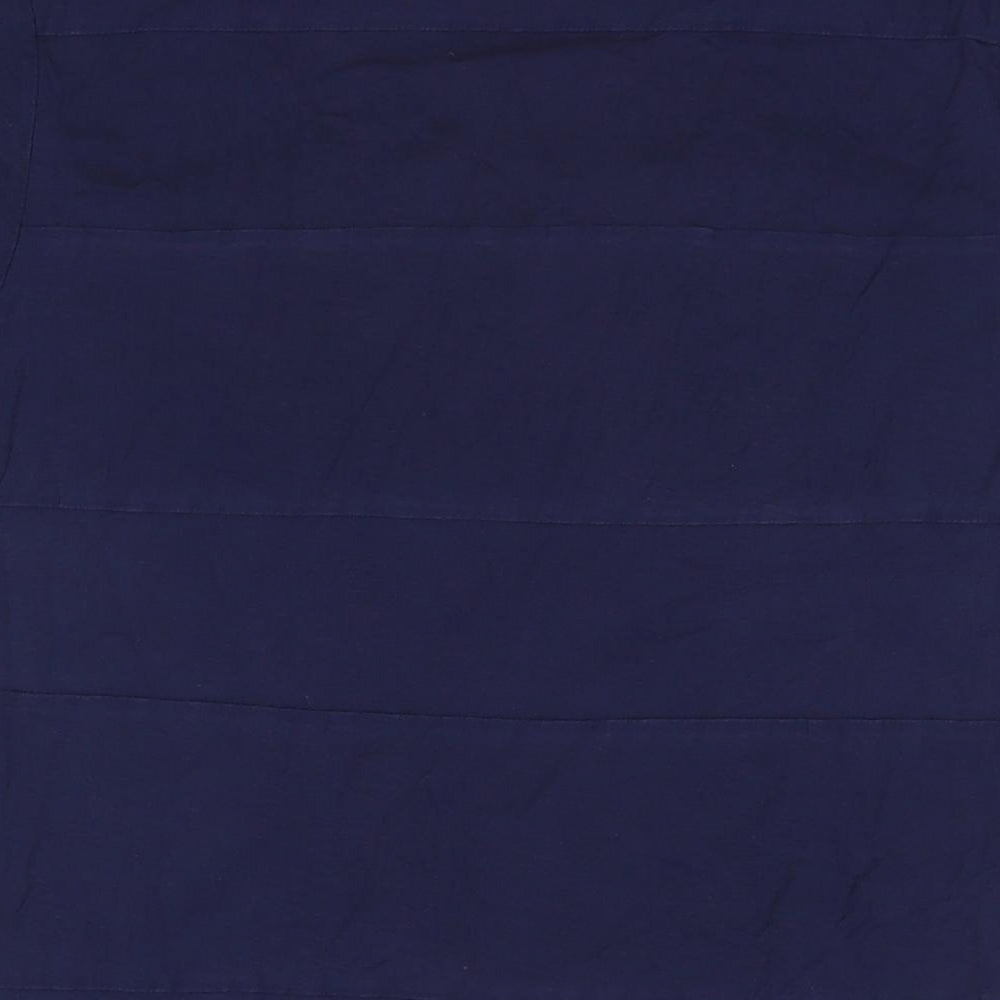 Lyle & Scott Mens Blue Cotton T-Shirt Size L Round Neck