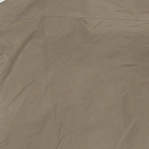Atlantic Bay Mens Brown Jacket Size XL Zip