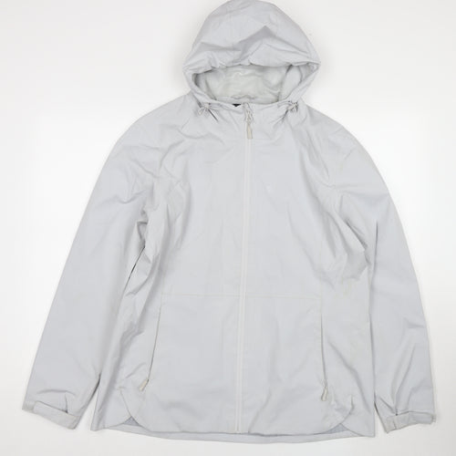 Mountain Warehouse Womens Grey Jacket Size 18 Zip