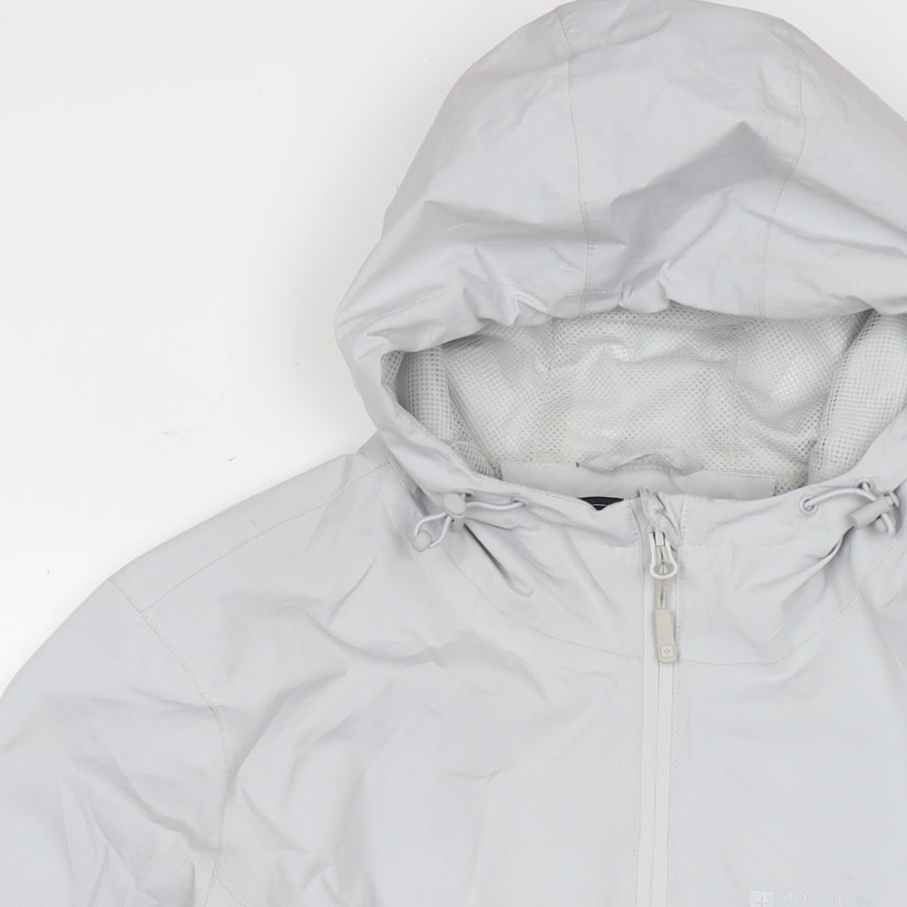 Mountain Warehouse Womens Grey Jacket Size 18 Zip