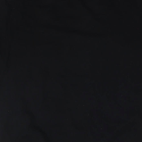 Autograph Mens Black Cotton T-Shirt Size S Round Neck
