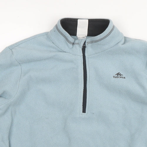 Quechua Boys Blue Polyester Pullover Sweatshirt Size 14-15 Years Pullover