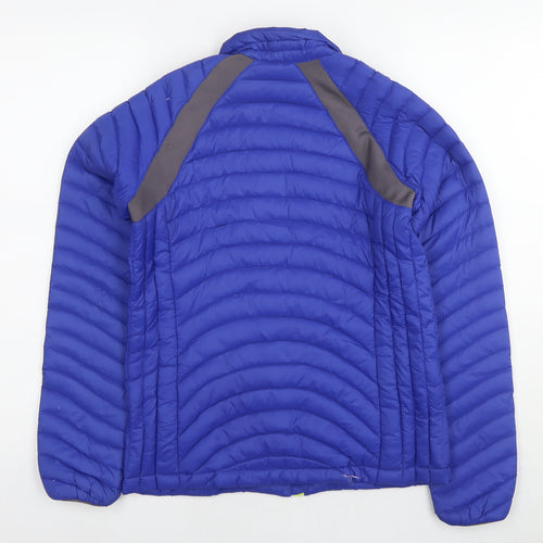 Lands' End Womens Blue Jacket Size XS Zip