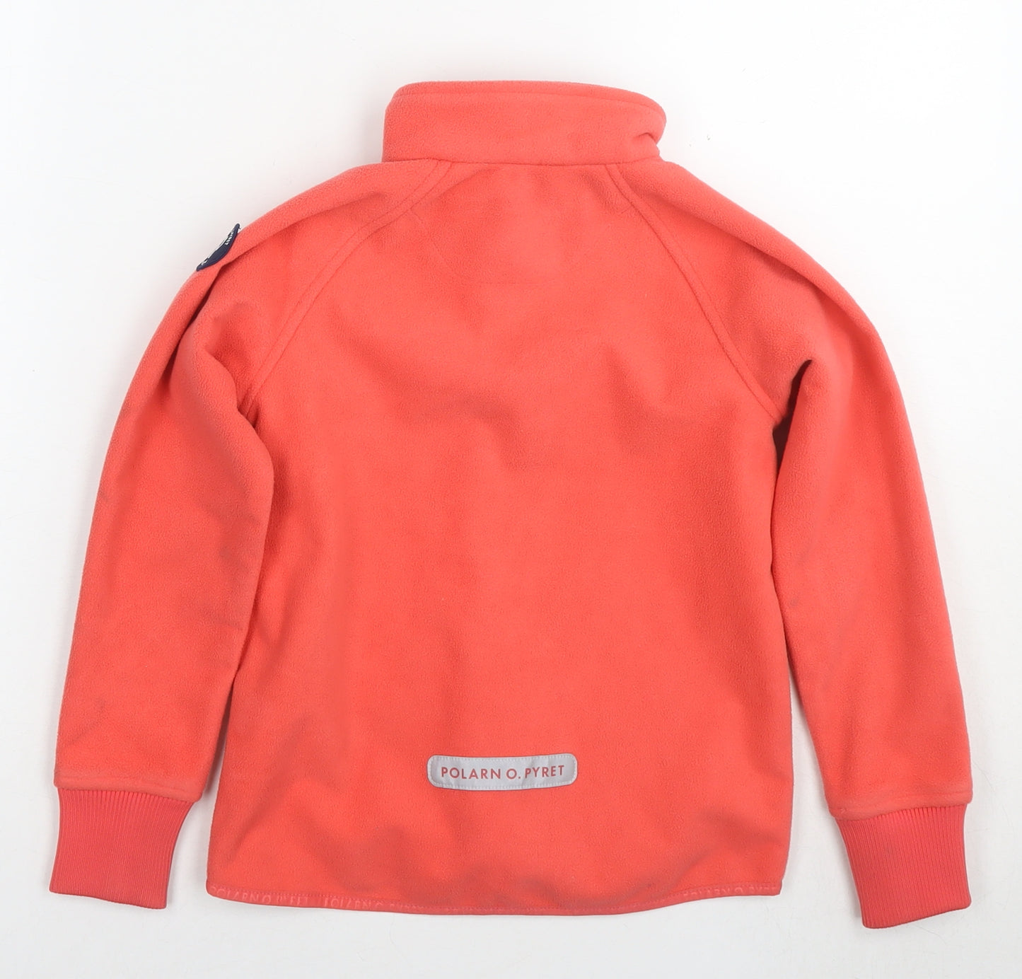 Polarn O. Pyret Girls Pink Jacket Size 5-6 Years Zip