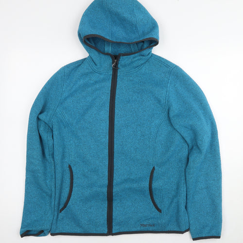 Marmot Womens Blue Jacket Size L Zip