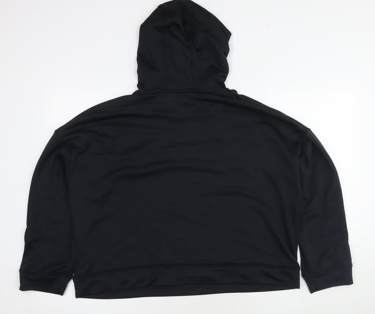 Under armour Womens Black Polyester Pullover Hoodie Size XL Pullover - Logo