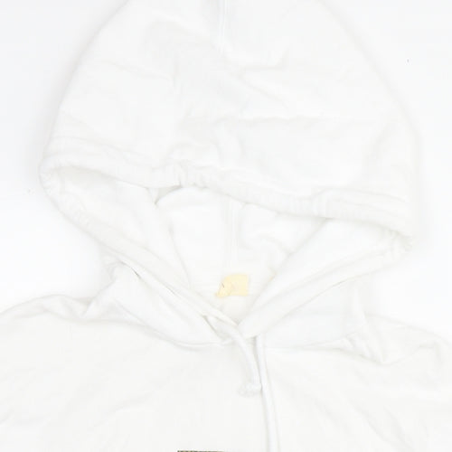 Levi's Womens White Cotton Pullover Hoodie Size S Pullover - Logo