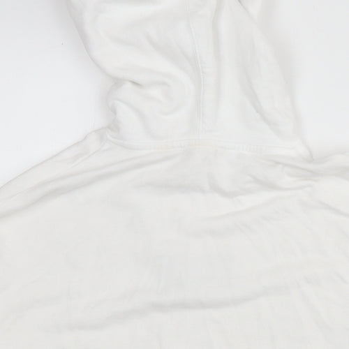 Levi's Womens White Cotton Pullover Hoodie Size S Pullover - Logo