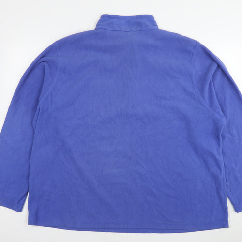 Regatta Womens Blue Polyester Pullover Sweatshirt Size 26 Pullover
