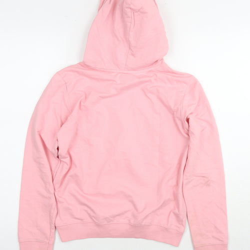 Ariel Girls Pink Cotton Pullover Hoodie Size 11-12 Years Pullover - Unicorn