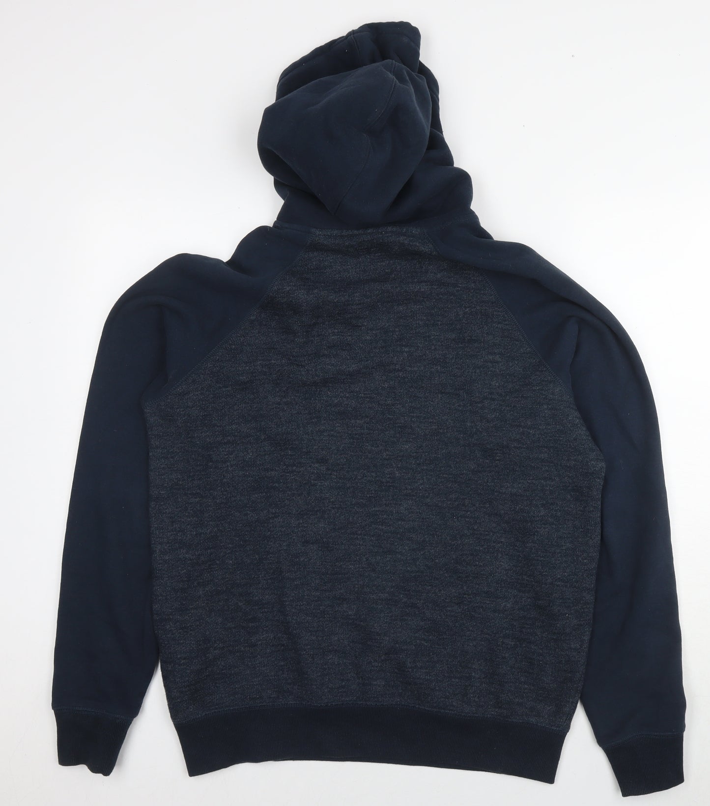 Billabong Mens Blue Cotton Pullover Hoodie Size M - Logo