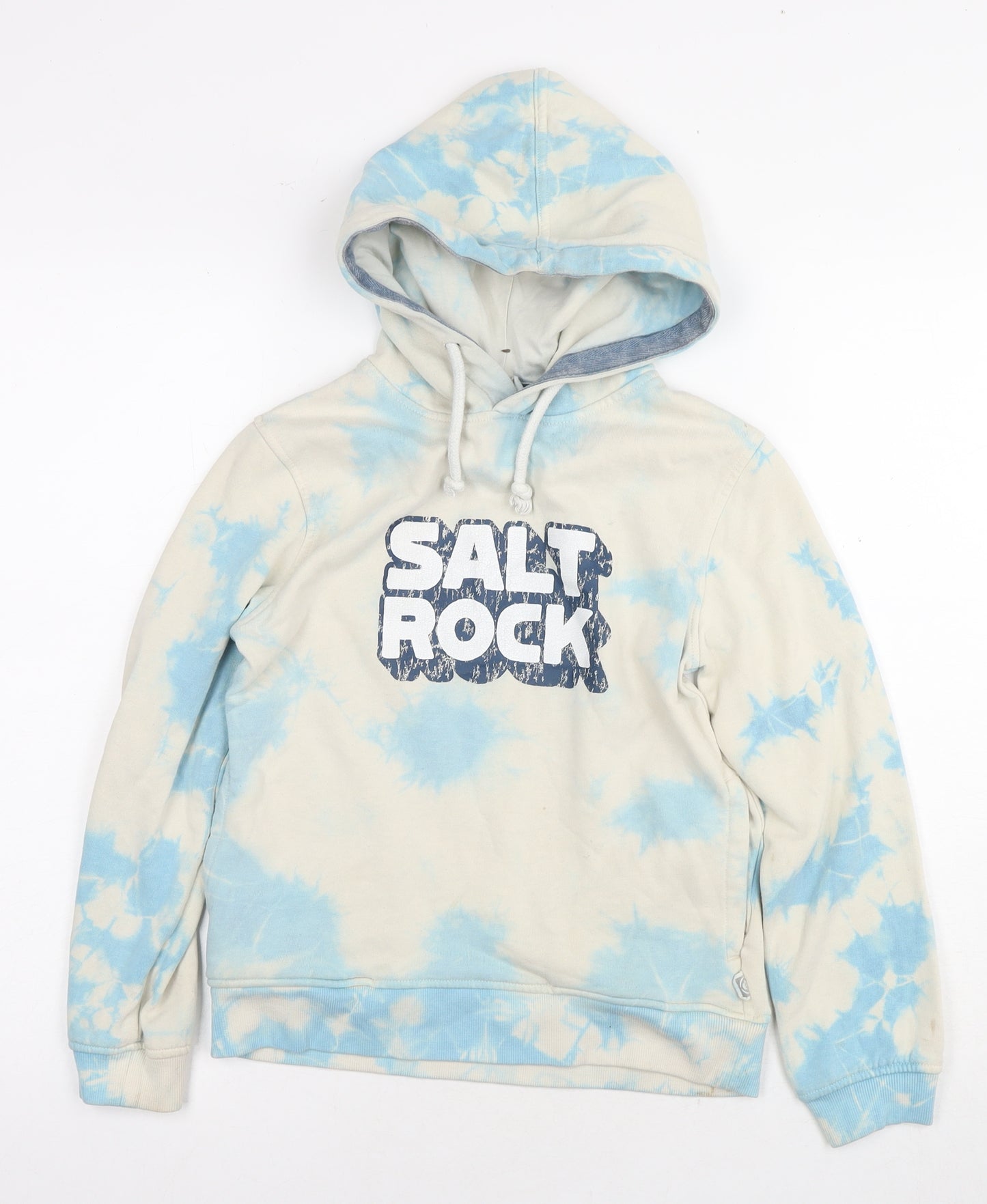 Saltrock Girls Multicoloured Cotton Pullover Hoodie Size 11-12 Years Pullover - Logo