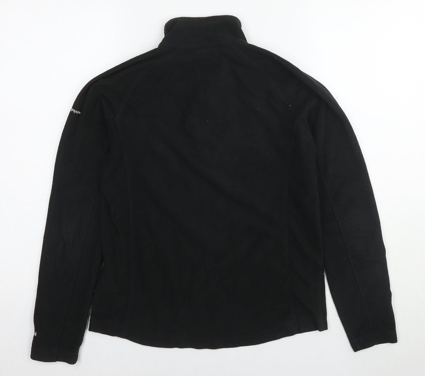 Trespass Womens Black Polyester Pullover Sweatshirt Size 12 Pullover