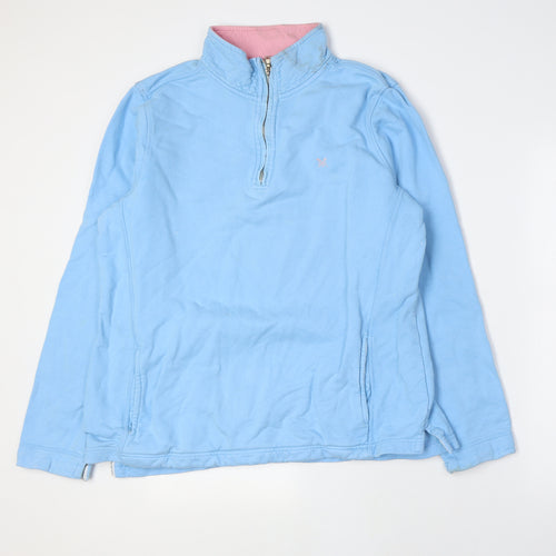 Vineyard Vines Women's Blue Sweatshirt, M, Casual Zip