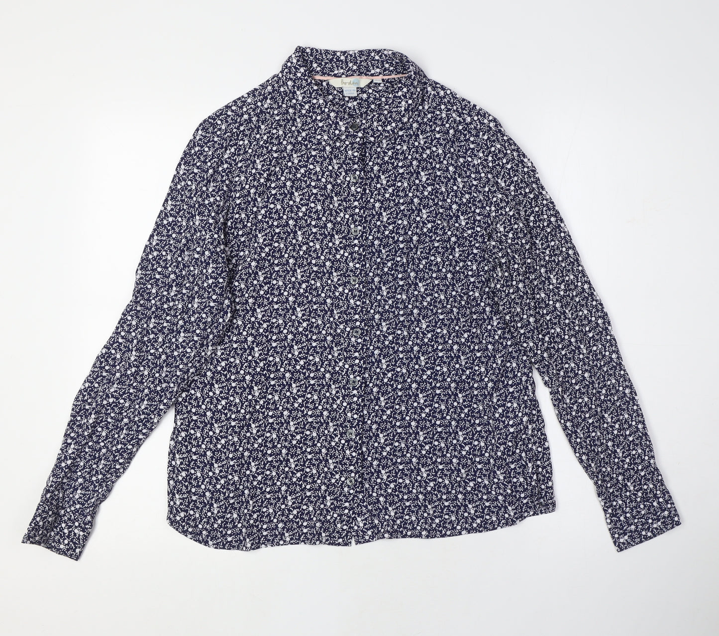 Boden Women's Multicoloured Floral Blouse M