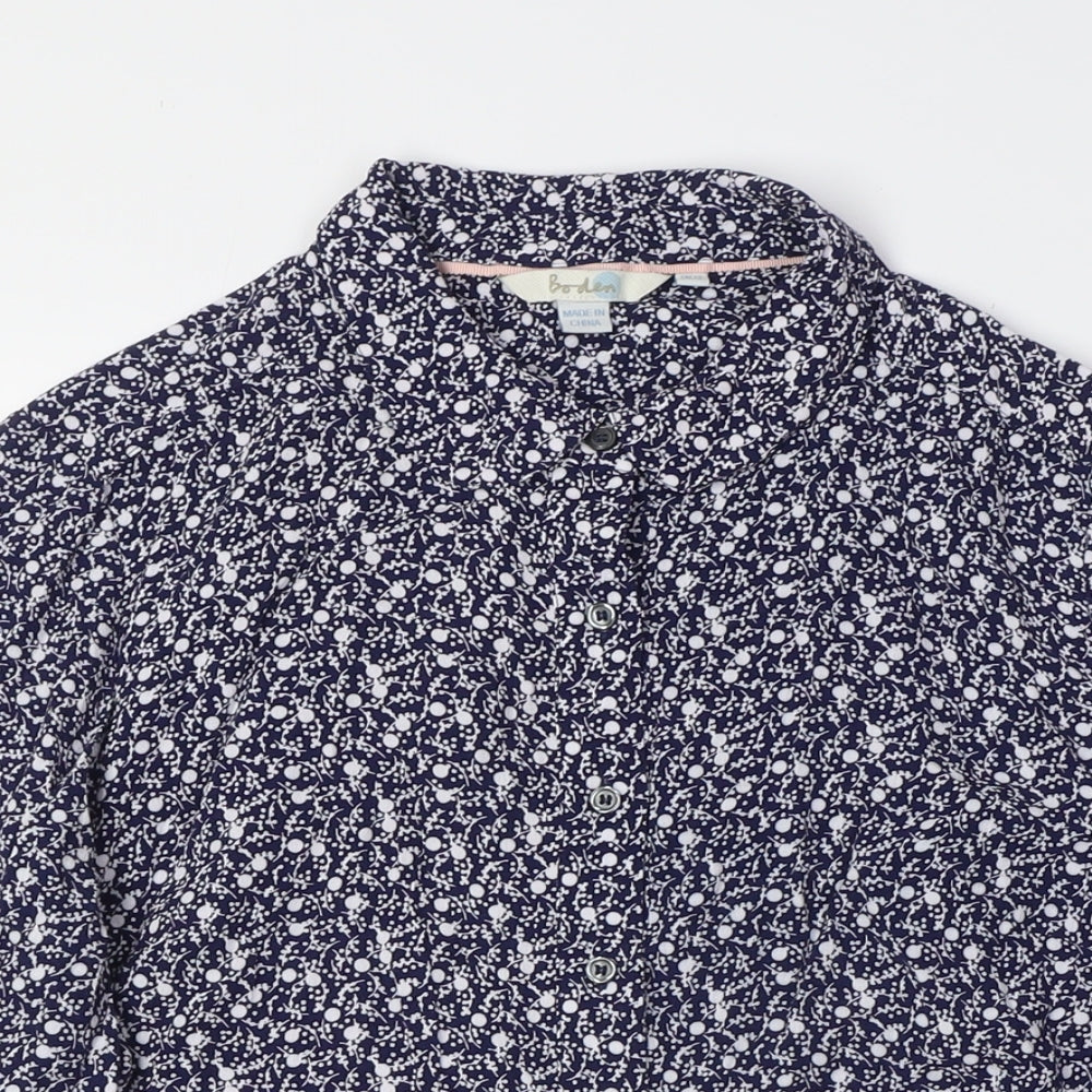 Boden Women's Multicoloured Floral Blouse M