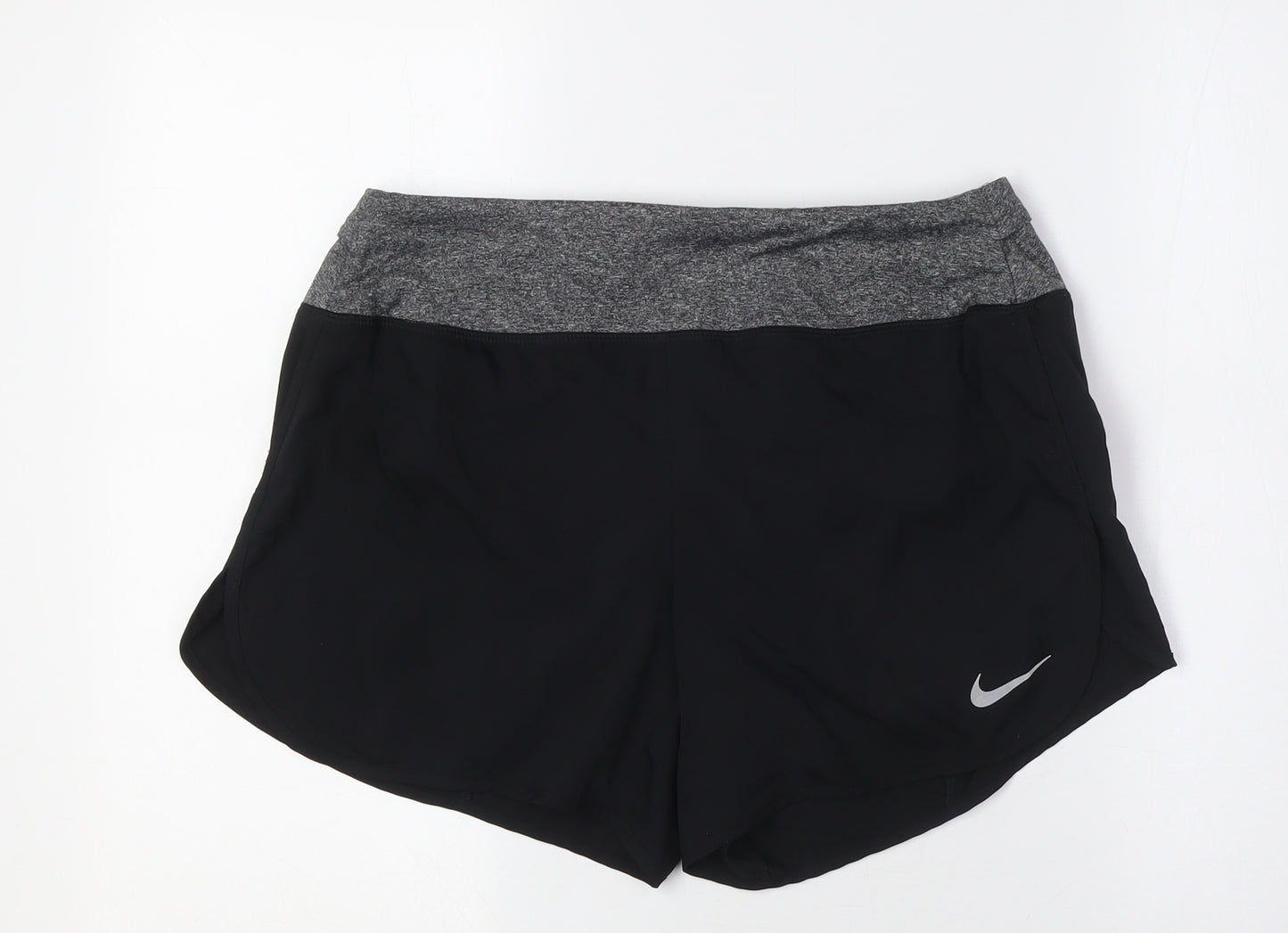 Nike Men's Black Athletic Shorts L Running, Quick Dry