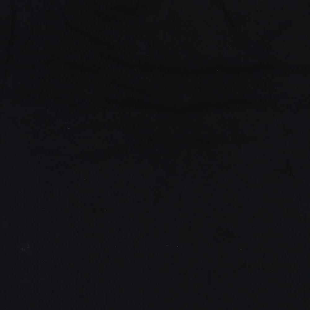 Fred Perry Men's Blue Black Colourblock Polo Shirt L