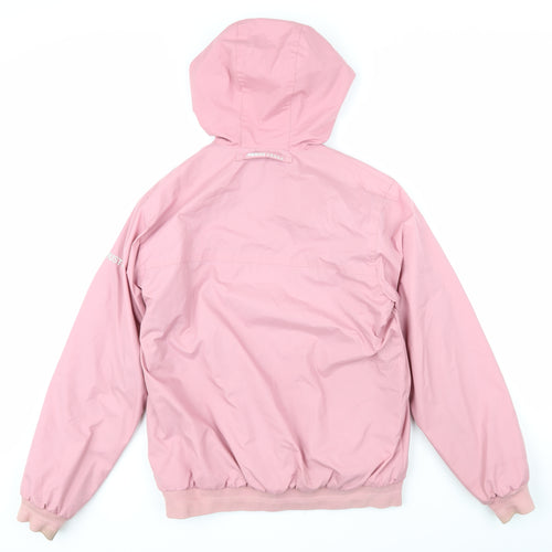 MUSTO Womens Pink Jacket Coat Size 10 Zip