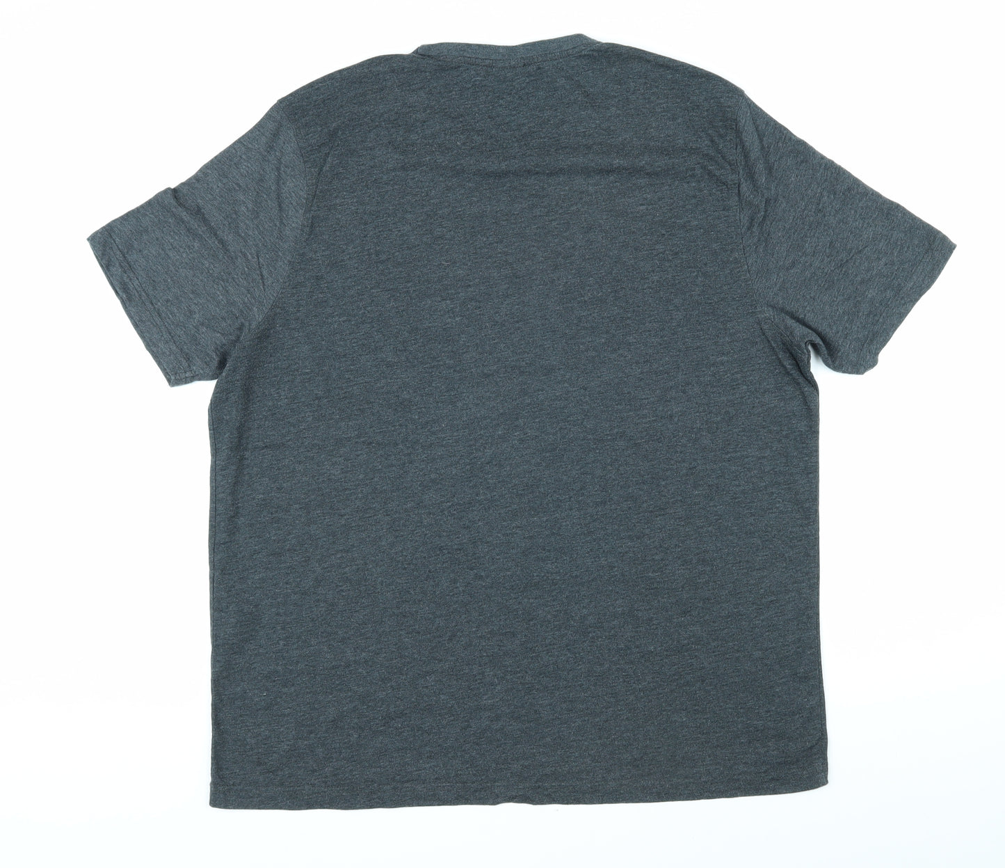 Marvel Comics Mens Grey Cotton T-Shirt Size L Round Neck - I Am The Captain. The First Avenger
