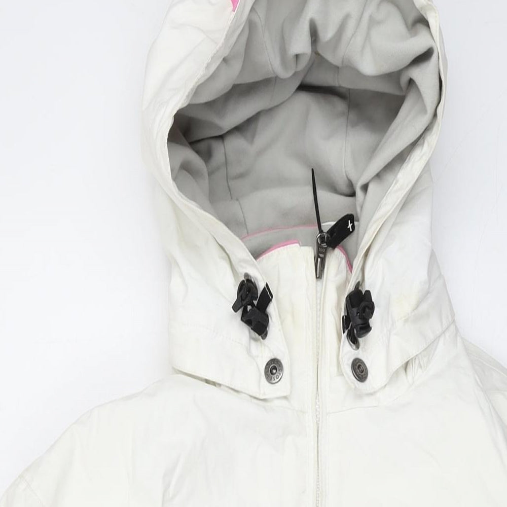 Cross Womens White Jacket Size L Zip