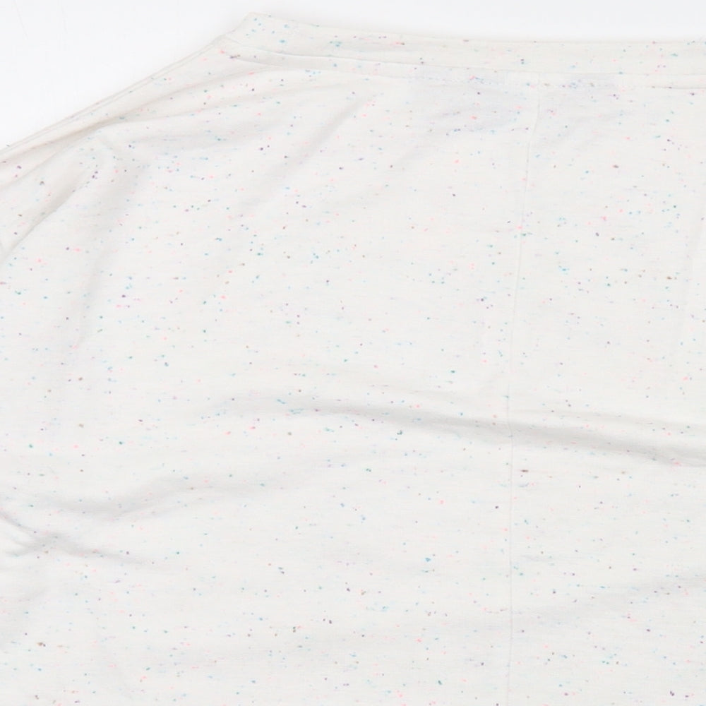 Regatta Womens White Polyester Pullover Sweatshirt Size 14 Pullover