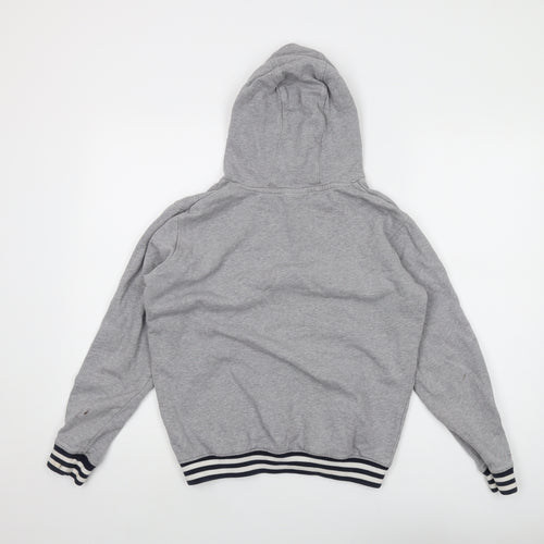 Money Boys Grey Cotton Pullover Hoodie Size 12-13 Years Pullover