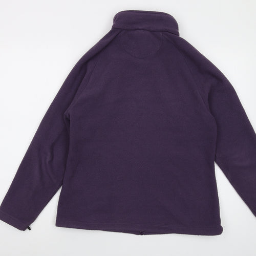 Hawkshead Womens Purple Jacket Size 10 Zip