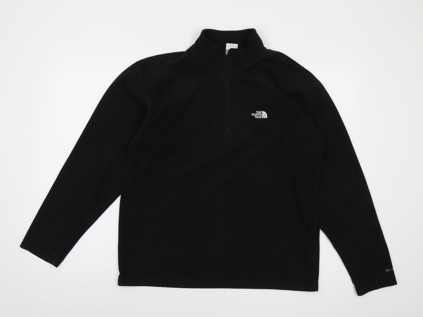 The North Face Mens Black Polyester Pullover Sweatshirt Size M