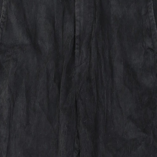 Gap Mens Grey Cotton Trousers Size M L27 in Regular Button
