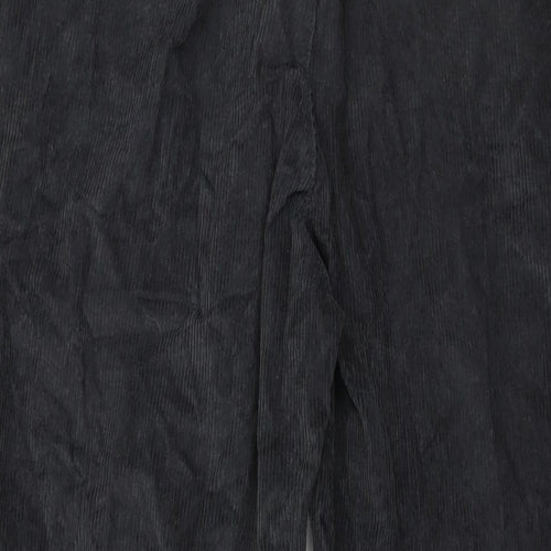 Gap Mens Grey Cotton Trousers Size M L27 in Regular Button
