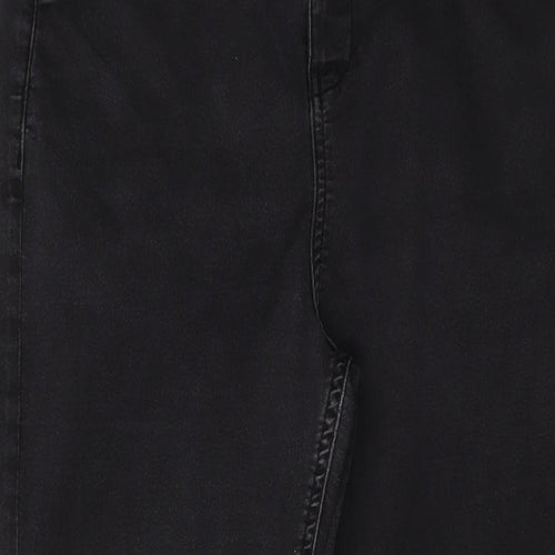 Monsoon Womens Grey Cotton Skinny Jeans Size 16 L27 in Regular Button